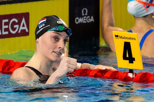 Nederlandse Marrit Steenbergen zorgt voor groot succes op EK zwemmen