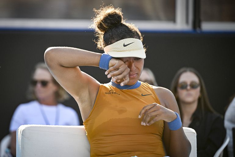 Dramatisch einde finale zorgt voor tranen bij gevallen toptennisster: 'Het spijt me echt'