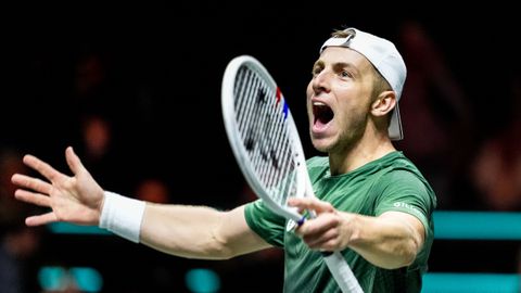 Dankbare Tallon Griekspoor verklaart winnende tactiek bij ABN Amro Open: 'Dat lukte goed'