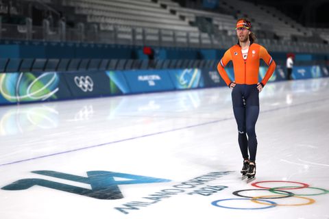 Topschaatser Jorrit Bergsma krijgt steun van bekende vrouw op Olympische Spelen in Milaan: 'De eerste keer'