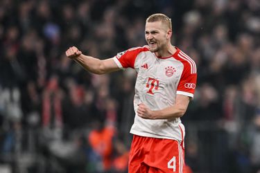 Matthijs de Ligt opgelucht na zege Bayern in de Champions League: 'Dit was een belangrijke'