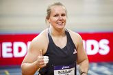 De start van de EK atletiek indoor belooft veel goeds voor Jessica Schilder. ©ANP