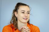 Nadine Visser is volgens Dafne Schippers iemand om in de gaten te houden op de EK indoor atletiek. ©ANP