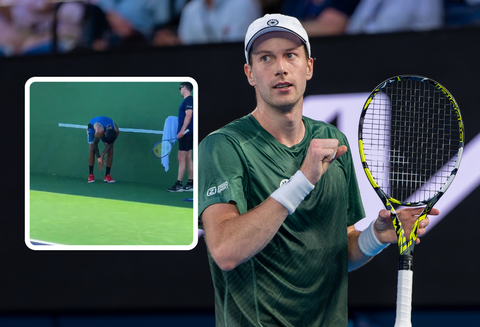 Comeback van controversiële tegenstander Botic van de Zandschulp in gevaar: 'Scherpe pijn'