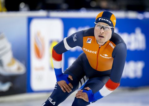 Geplaagde Joep Wennemars (23) krijgt groots onthaal in oranje gekleurd Thialf