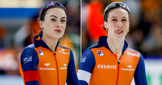 Loting WK sprint schaatsen | Alleenheerser Femke Kok treft opvallende landgenote