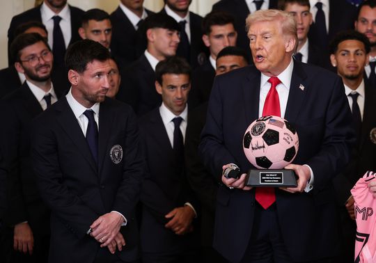 Ongemakkelijk moment bij Donald Trump: stervoetballer Lionel Messi moet klappen voor opmerkingen over Iran