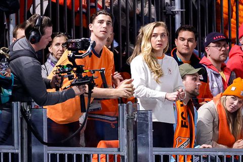 Dit is de reden achter de schaatsclash tussen Joy Beune en Jenning de Boo: 'Toen moest Kjeld heel hard lachen'