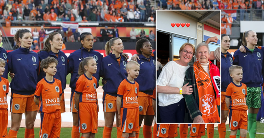 Emoties tijdens Wilhelmus: Oranje Leeuwin (19) keert na 'achterlaten' familie terug op 'eigen' grond