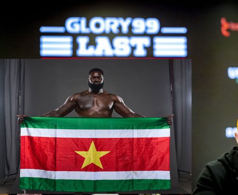 Beest van 2,07 meter en beveiliger van rapper Boef vecht bij Glory: 'Mooi om Rico Verhoeven pak slaag te geven'