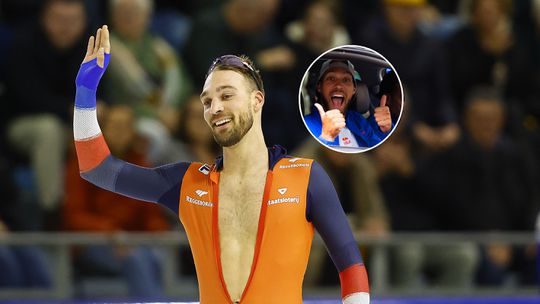 Topschaatser Kjeld Nuis sluit 'emotionele dag' af met een klapper van 8,6 miljoen euro