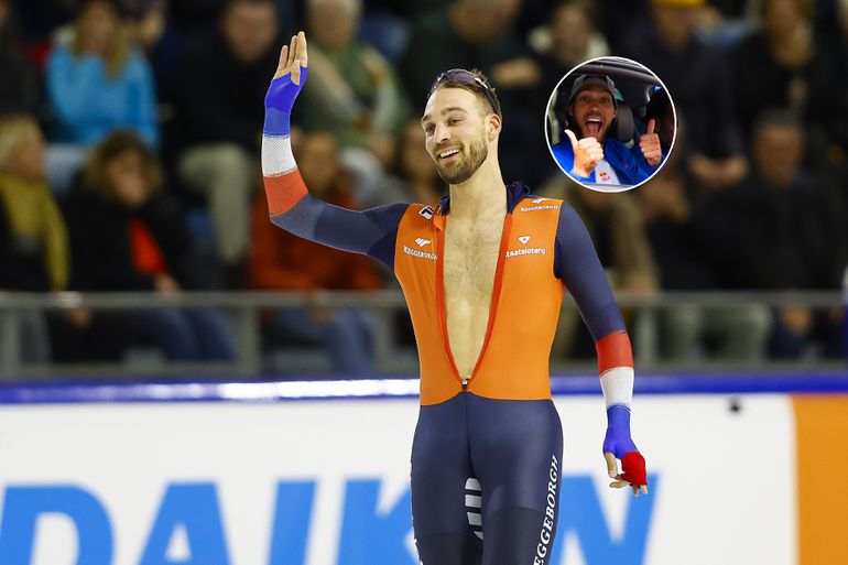 Topschaatser Kjeld Nuis sluit 'emotionele dag' af met een klapper van 8,6 miljoen euro
