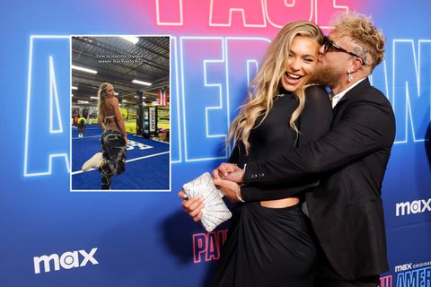 Bedroefde Jutta Leerdam moet afscheid nemen van Jake Paul: 'Ik ga je enorm missen'