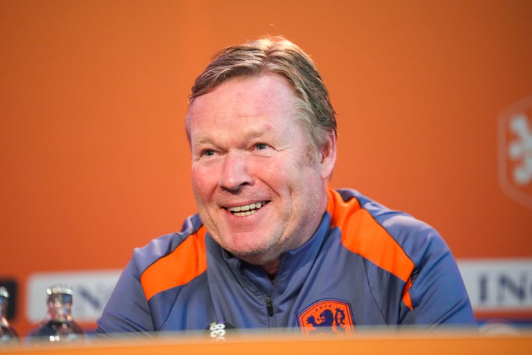 Kijk de persconferentie van Ronald Koeman over Oranje en het EK voetbal terug