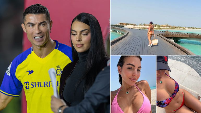 Cristiano Ronaldo viert vakantie voordat EK begint: vriendin Georgina Rodriguez steelt de show