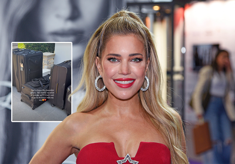 Sylvie Meis (ex Rafael van der Vaart) pakt haar koffers en maakt zich klaar voor familievakantie