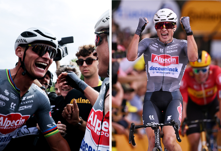 Spektakel in Tour: Mathieu van der Poel helpt ploegmaat aan gele trui, Belgische toprenner grote verliezer