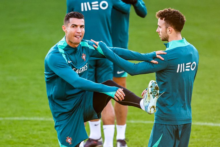 Dit is de reden waarom Cristiano Ronaldo afwezig was bij uitvaart van Diogo Jota