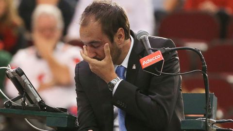 Umpire beleeft angstige momenten op Wimbledon door onderbreking