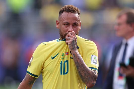 Neymar barst in tranen uit na uitschakeling Brazilië op WK voetbal