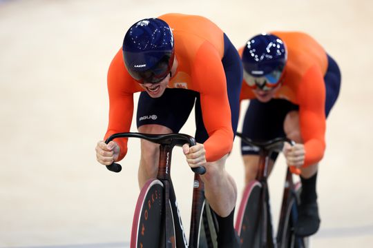 Olympisch record! Harrie Lavreysen & co waarschuwen in Parijs op imponerende wijze de concurrentie