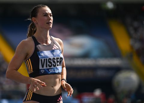 Nadine Visser plaatst zich na rommelige start voor Diamond League finale op 100 meter horden