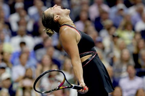 Aryna Sabalenka gaat spelen tegen mannelijke proftennisser: 'Ik geef hem een pak rammel'