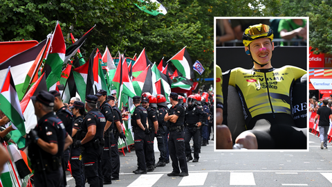 Visma-wielrenner onder vuur na opmerkingen in 'besloten appgroep': 'Is hij de koning van de Vuelta?'