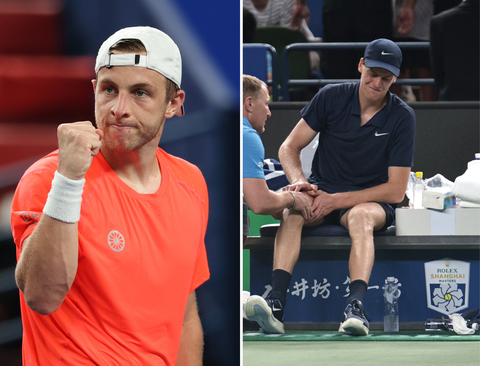 Toptennisser Tallon Griekspoor is geraakt door incident Jannik Sinner en komt met goudeerlijke reactie
