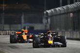 Max Verstappen hield de McLarens van Oscar Piastri en vooral Lando Norris knap achter zich. ©Getty Images