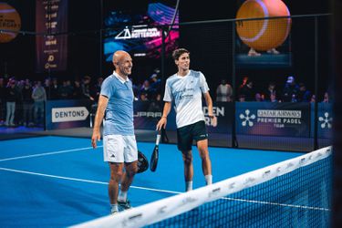 Voetbalicoon Arjen Robben schittert tussen wereldtoppers in andere sport: 'Goed om hier te zijn'