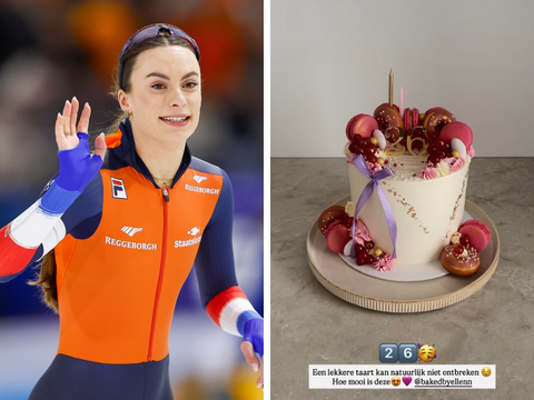 Topschaatsster Femke Kok viert bijzondere dag met grootste verslaving
