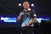 Gerwyn Price brak zijn belofte en verscheen toch plotseling op de Grand Slam of Darts Qualifier. ©PDC Darts