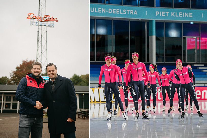 Sportnieuws.nl official media partner van schaatsploeg Team Essent