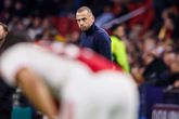 Ajax-trainer John Heitinga deelde weer complimenten uit na de deceptie tegen Galatasaray. ©Getty Images