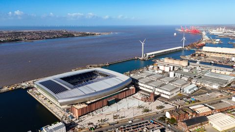 Nieuw stadion Everton heeft een groot probleem: 'Het lijkt wel Old Trafford'