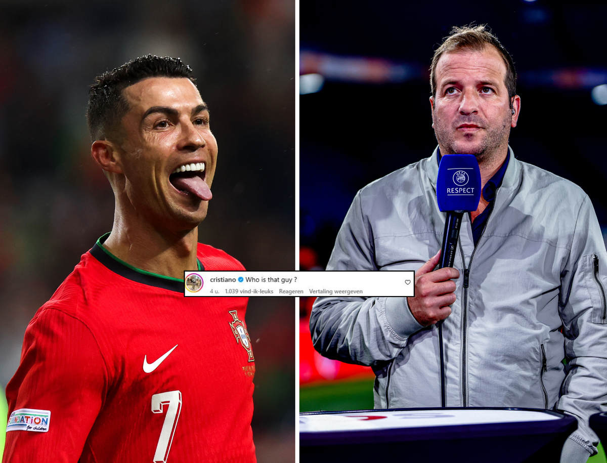 Cristiano Ronaldo haalt hard uit naar Rafael van der Vaart na grap: 'Wie is deze gast?'