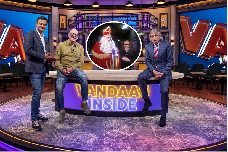 Directeurtje zet als Sinterklaas bij Vandaag Inside de boel op stelten: 'Het is toch niet leuk dit?'