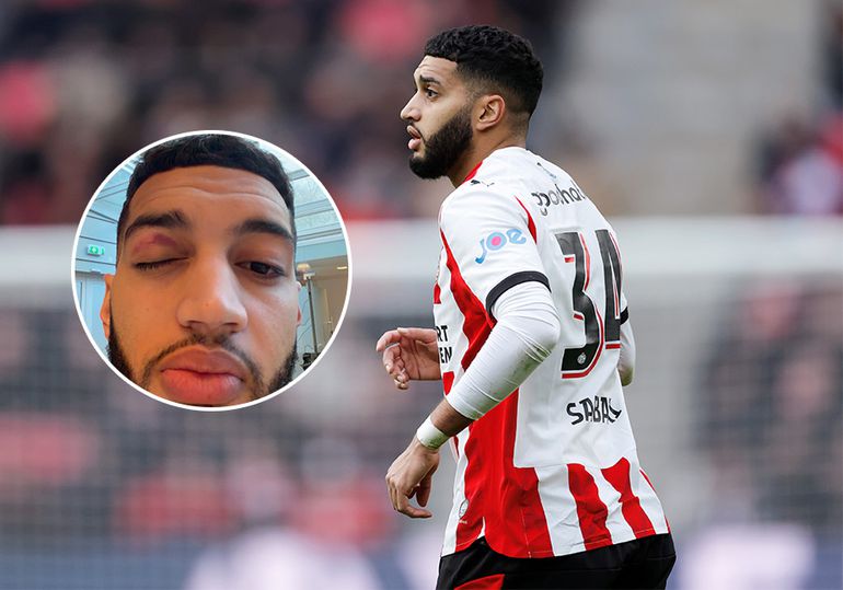 Pijnlijk ongeluk bij PSV: uitblinker Ismael Saibari raakt gewond door teamgenoot