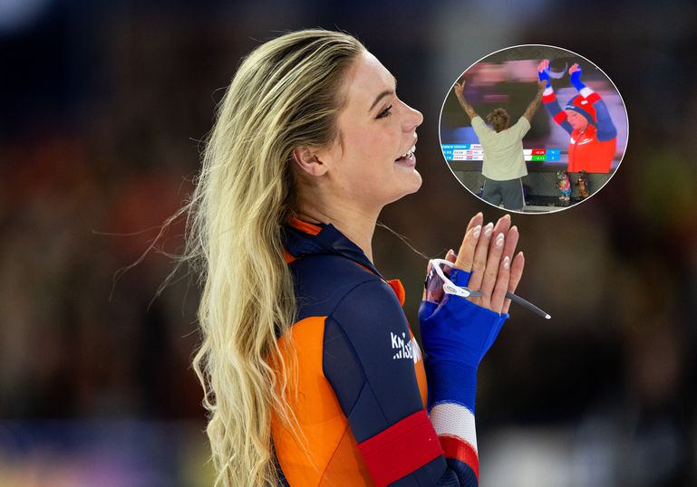 Jake Paul (verloofde van Jutta Leerdam) brult het uit na groots moment van topschaatsster
