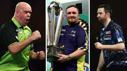 Michael van Gerwen, Luke Littler en drie verrassende namen naar Premier League Darts 2025