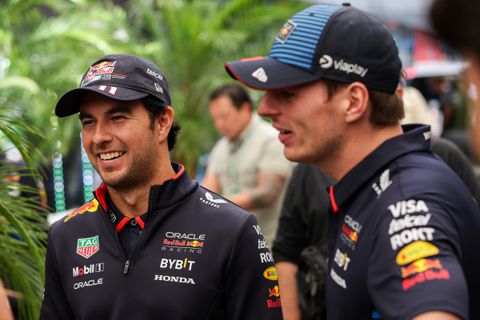 Sergio Pérez: 'Teamgenoot zijn van Max Verstappen bij Red Bull is de slechtste baan in Formule 1'