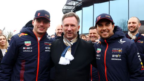 'Christian Horner urenlang ondervraagd door advocaat in zaak grensoverschrijdend gedrag'