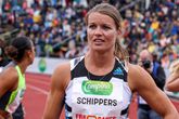 Dafne Schippers, op de foto nog als atlete op de FBK Games in 2022, wordt in 2025 toernooidirecteur van het EK indoor in Apeldoorn. ©Getty Images