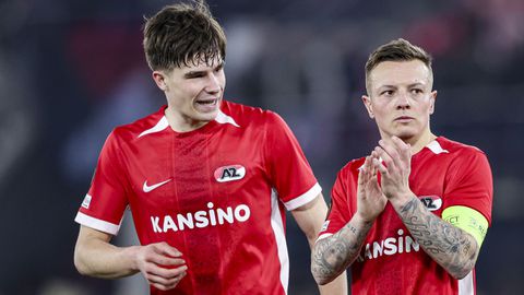 AZ'er Wouter Goes eist nóg meer 'schijt' in return tegen Tottenham: 'Moeten ze gewoon hoog onder druk zetten'