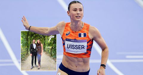 Topatlete Nadine Visser doet boekje open over relatie met coach: 'Dat is wel heel bijzonder en fijn'