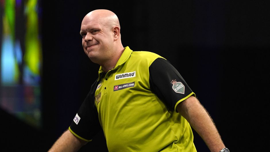 Druk schema voor topdarter Michael van Gerwen: Josh Rock of Boris Krcmar wacht in eerste Euro Tour