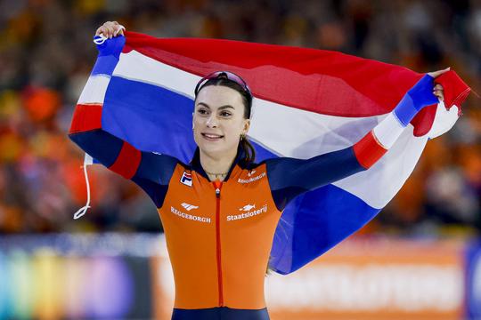 Sprintkampioene Femke Kok vat seizoen samen met één woord: 'Als ik het zo mag omschrijven'