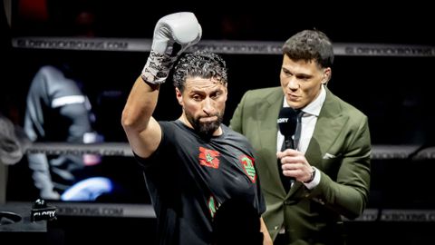Route van Jamal Ben Saddik bij Last Heavyweight Standing: mogelijke zware clash in tweede gevecht