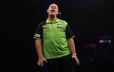 Michael van Gerwen baalt. ©Getty Images